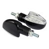 Bike It Pair Led Spear Short Stem Indicators                                                                                                                                                                                                                   
