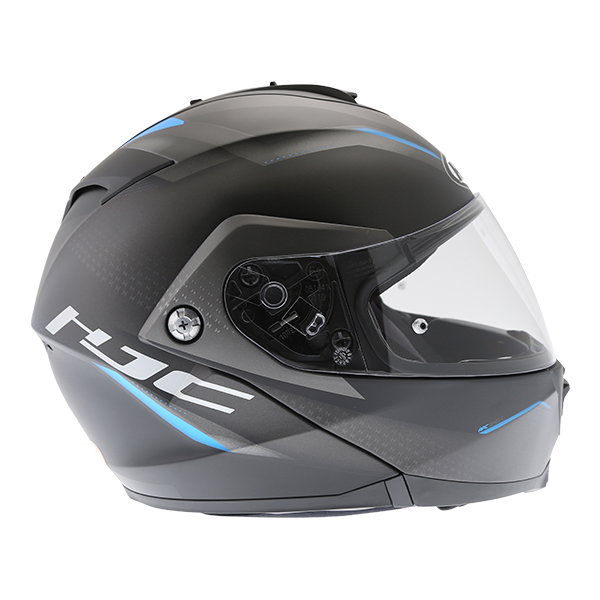 HJC IS-MAX II Casco Moto Modulare Con Visiera Flip-up - Calotta In Policarbonato, Visiera Solare Integrata, Predisposto Pinlock, Omologato ACU Gold