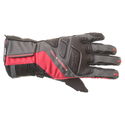 Adventure Gloves Grey Black Red