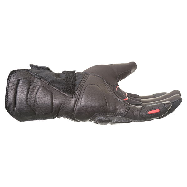 IXS Adventure Gloves Grey Black Red Mens - XS