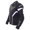 Alpinestars Shadow Monster Jacket Black White Green Mens - 40