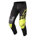 Racer Youth Screamer Pants 1511 Black Yellow Flo Grey