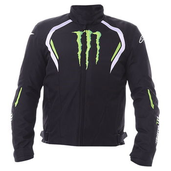 Alpinestars Spirit Monster WP Jacket Black White Green Mens - M