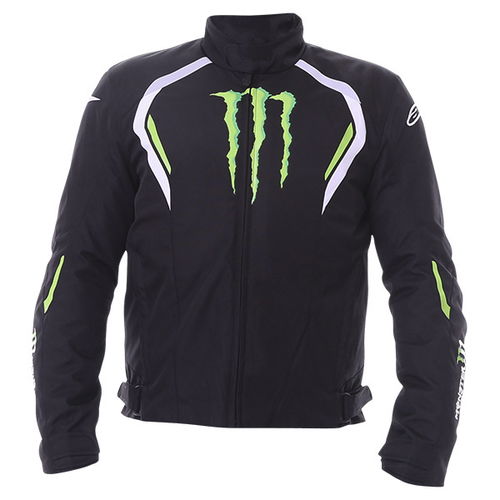 Alpinestars Spirit Monster WP Jacket Black White Green Mens - M
