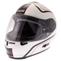 HX444 Classic Helmet White Black Red
