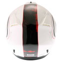 HX444 Classic Helmet White Black Red