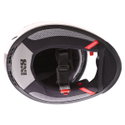 HX444 Classic Helmet White Black Red