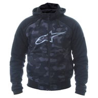 Chrome Sport Hoodie Black Grey Camo