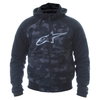 Alpinestars Chrome Sport Hoodie Black Grey Camo Mens - S