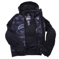 Chrome Sport Hoodie Black Grey Camo