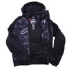 Alpinestars Chrome Sport Hoodie Black Grey Camo Mens - S