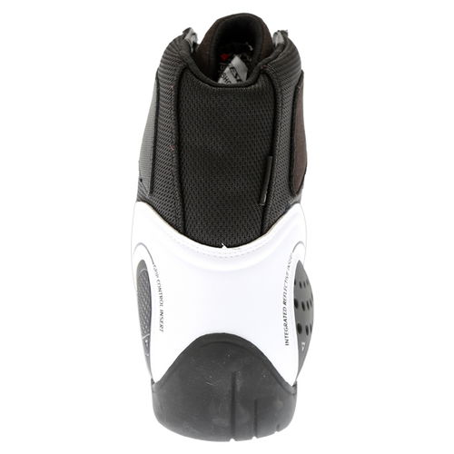 Dainese Motorshoe D-WP Shoes Black White Red Mens - 6.5 - EU 40