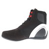 Dainese Motorshoe D-WP Shoes Black White Red Mens - 6.5 - EU 40
