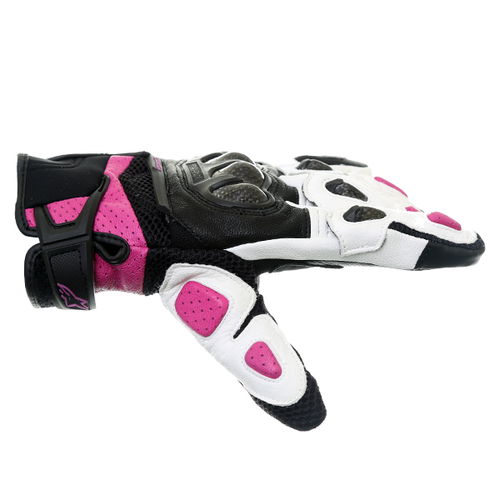 Alpinestars Stella SPX AC Gloves Black White Fuchsia Ladies - XS