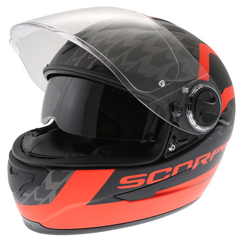 Scorpion EXO 490 Genesis Helmet Black Red XS (53-54 cm)