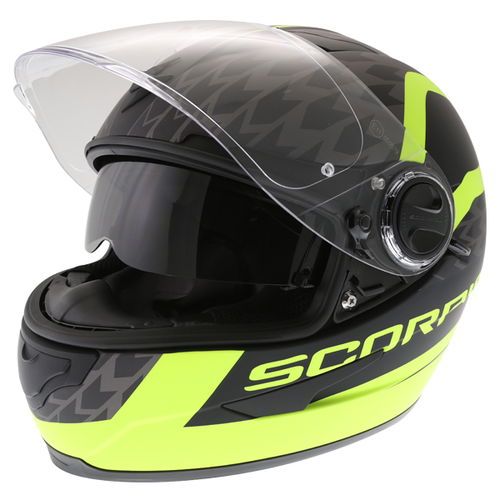 Scorpion EXO 490 Genesis Helmet Black Yellow M (57-58 cm)
