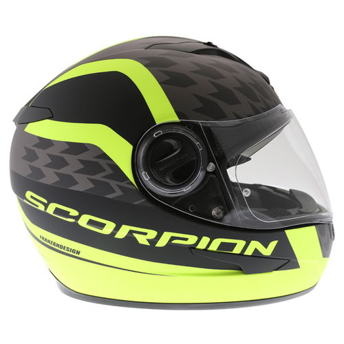 Scorpion EXO 490 Genesis Helmet Black Yellow M (57-58 cm)