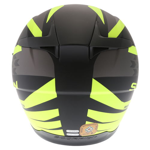 Scorpion EXO 490 Genesis Helmet Black Yellow M (57-58 cm)