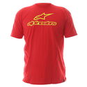 Always T-Shirt Red Hi-Viz Yellow