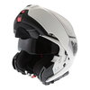 Nolan N100-5 Classic N-Com 005 White Flip Front Motorcycle Helmet Flip open                                                                                                                                                                                    