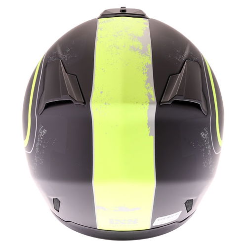 IXS HX444 Classic Helmet Matt Black Yellow XS (53-54 cm)