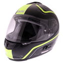 HX444 Classic Helmet Matt Black Yellow