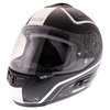 IXS HX444 Classic Helmet Matt Black Silver XS (53-54 cm)