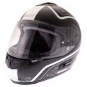 HX444 Classic Helmet Matt Black Silver