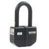 Oxford Products Boss Alarm 16mm Padlock Black Boss Alarm 16mm Padlock Black