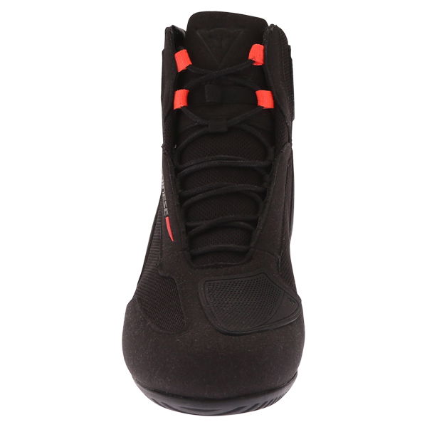 Dainese Motorshoe D1 DWP Boots Black Fluo Red Anthracite Mens - 6 - EU 39