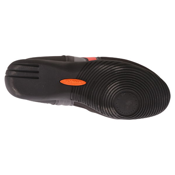 Dainese Motorshoe D1 DWP Boots Black Fluo Red Anthracite Mens - 6 - EU 39