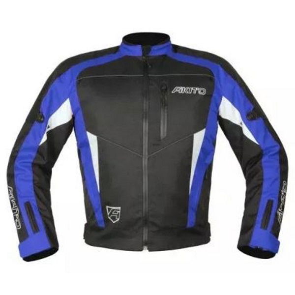 Akito Horizon Jacket Black Blue Mens - XS