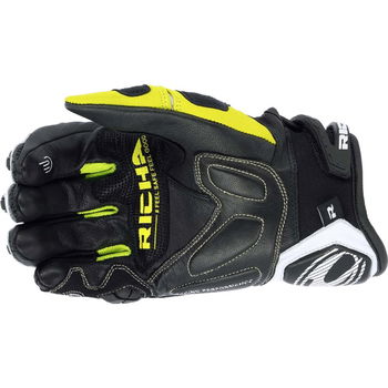 Richa Stealth Gloves Fluo Yellow Mens - S