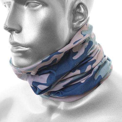 Richa Nekx Neck Tube Camouflage 4 Blue One size