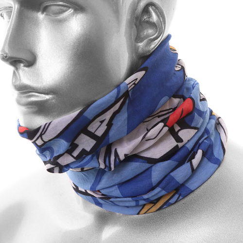 Richa Nekx Neck Tube Dogs 1 Blue One size