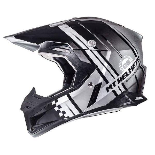 MT Synchrony Endurance Helmet Anthracite Silver Black XS (53-54 cm)