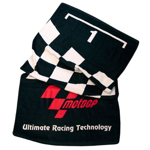 MotoGP Beach Towel Black Parc Ferme