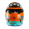 Nitro MX700 Recoil Helmet SE Black Flo Orange Gun Teal XS (54 cm)