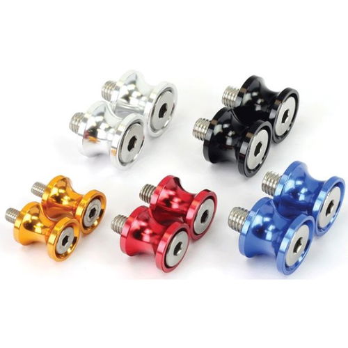 Bike It 10mm Silver Paddock Stand Bobbins