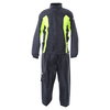 IXS Cannes 2Pc Oversuit Black Yellow Mens - XS