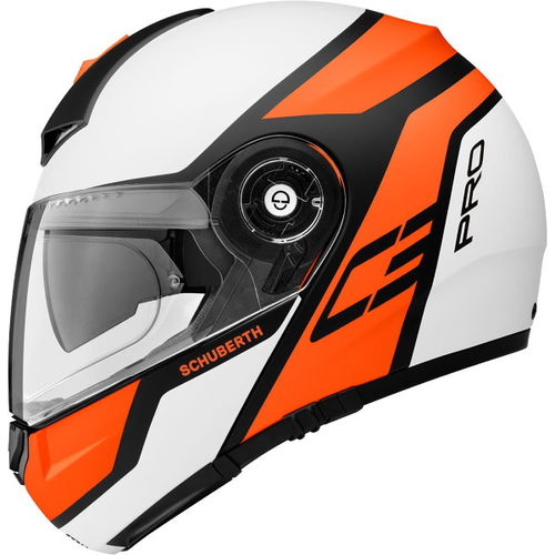 Schuberth C3 Pro Echo Helmet Orange M (56-57 cm)