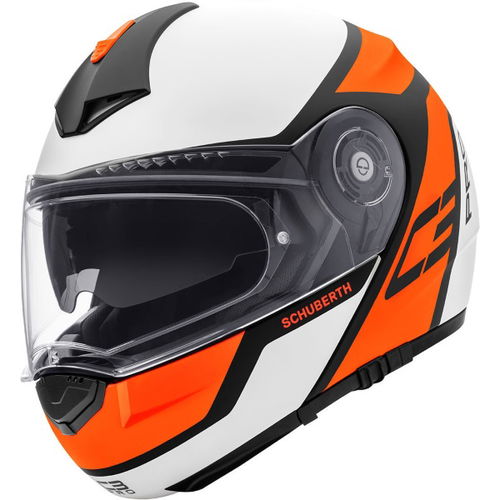 Schuberth C3 Pro Echo Helmet Orange M (56-57 cm)