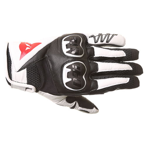 Dainese MIG C2 Gloves Black White Black Mens - M