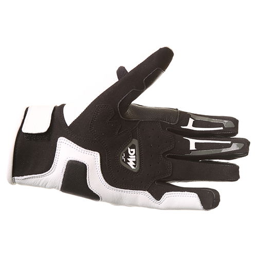 Dainese MIG C2 Gloves Black White Black Mens - M