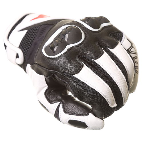 Dainese MIG C2 Gloves Black White Black Mens - M