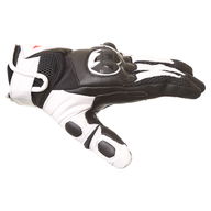 MIG C2 Gloves Black White Black