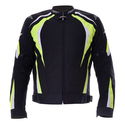 R-18 CE Mens Textile Jacket Black Flo Yellow