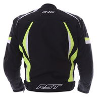 R-18 CE Mens Textile Jacket Black Fluo Yellow