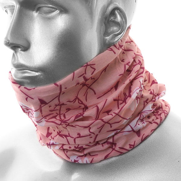 Richa Nekx Neck Tube Flowers 2 Pink One size