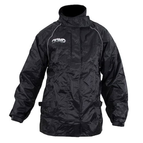 Armr RainWear Over Jacket Black Mens - L